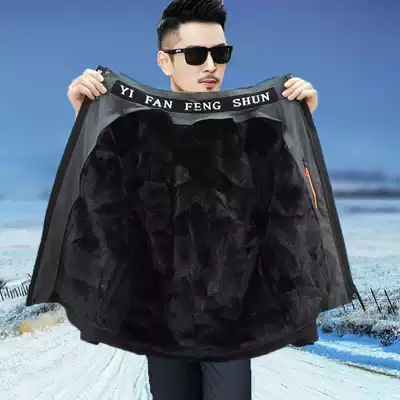 Parker clothing men's mink skin liner 2020 new short fur one can be demolished men's mink fur coat coat