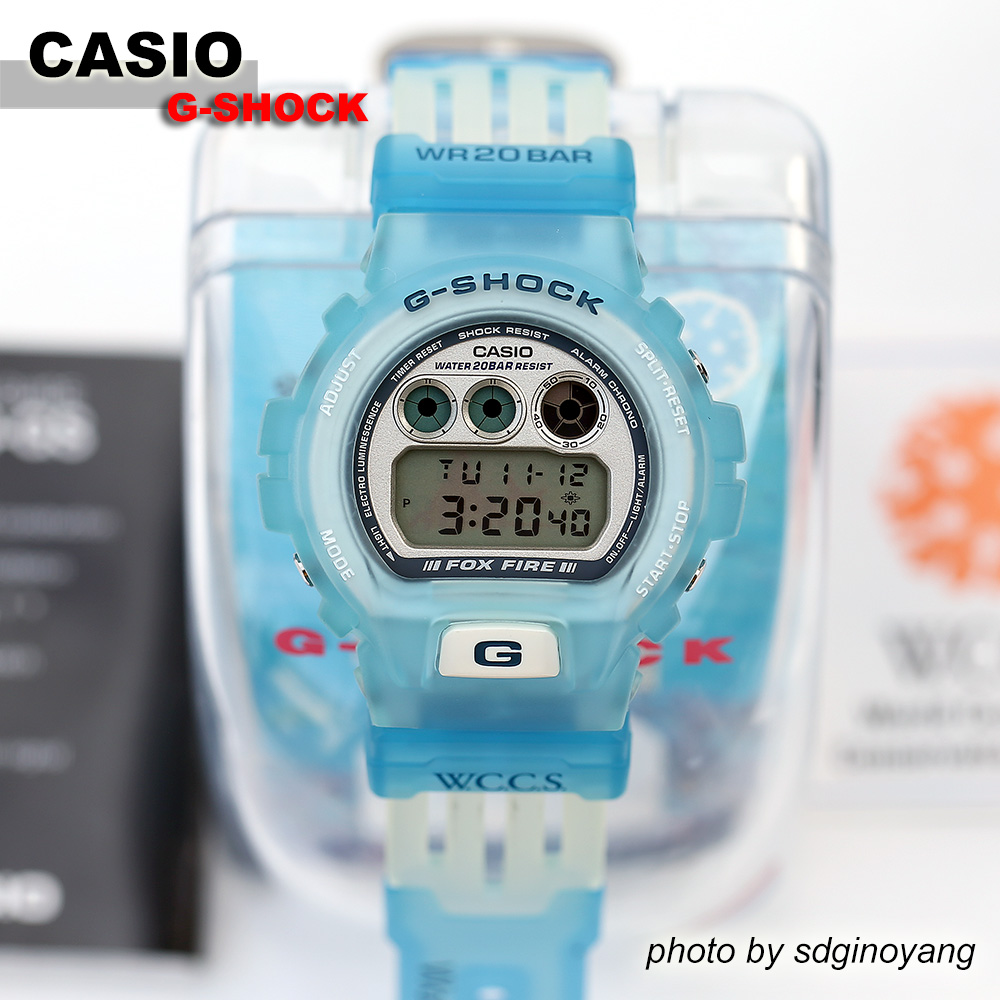 CASIOCASIOG-SHOCK DW-6900WC-2BT 97年珊瑚礁協會限定全新現貨-Taobao