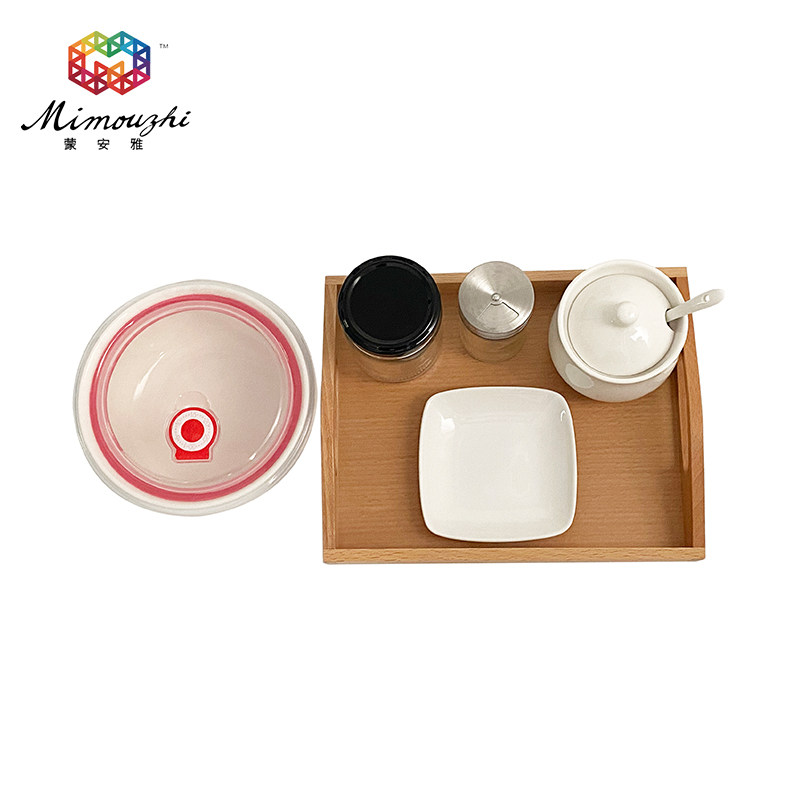 Montessori daily life rocking rice ball artifact Montessori early education puzzle children cooking rice ball work set toys