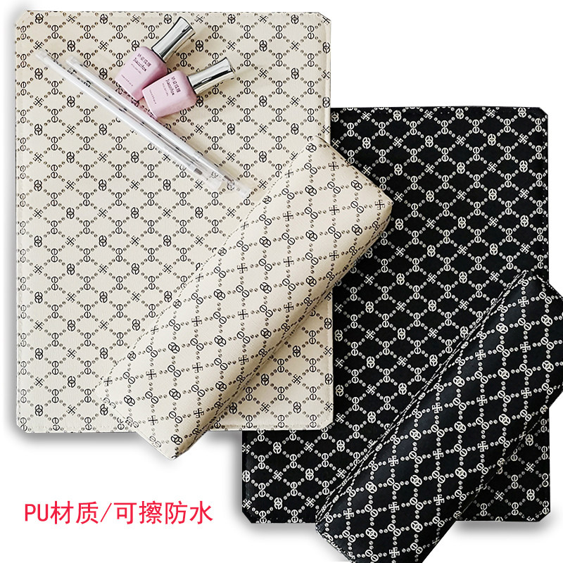 ins网红美甲手枕手垫套装高档PU可擦防水小清新欧式舒适美甲工具详情2