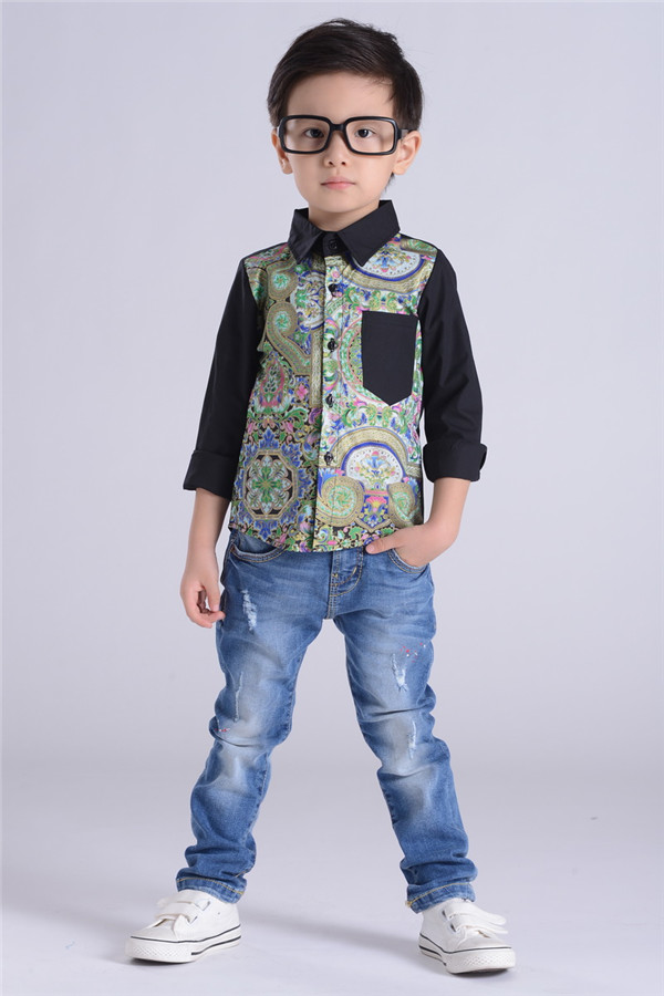 Chemise garcon THEKIDSHOW à manche longue - Ref 2082419 Image 24