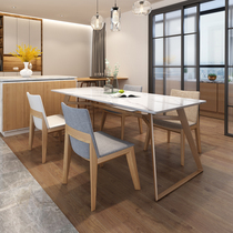 Italian Minimalist Dining Chair Designer Coffee Hall Casual Talks Chair Solid Wood Modern Minimalist Economy Type Backrest Chair