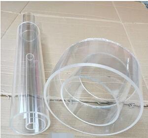 Hot selling high transparent hollow plexiglass cylindrical acrylic tube diameter 8-1500mm cutting back cover hole