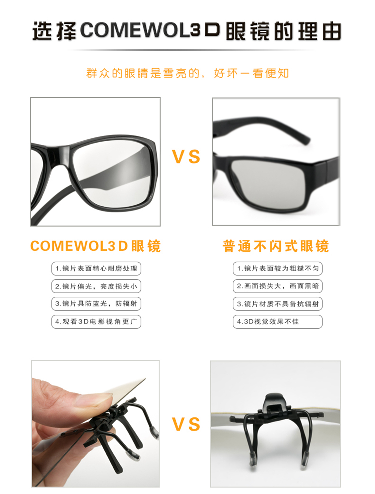 Lunettes 3D COMEWOL - Ref 1240287 Image 27