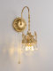 French Bedside Lamp 2026 New Creative Rechargeable Crystal Bedroom Wall Lamp Without Wiring Accessible Luxury High-End Living Room Lamp