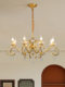 Living Room Crystal Chandelier French Style 2026 New Model Dining Room Lighting Light Luxury American Retro Egyptian Crystal Bedroom Chandelier