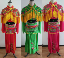 New Seedlings Song Conserved Womens Conference Performance Costumes Performance Clothing Rice Seedlings Song Kini Lady Dresses Costumes Costumes