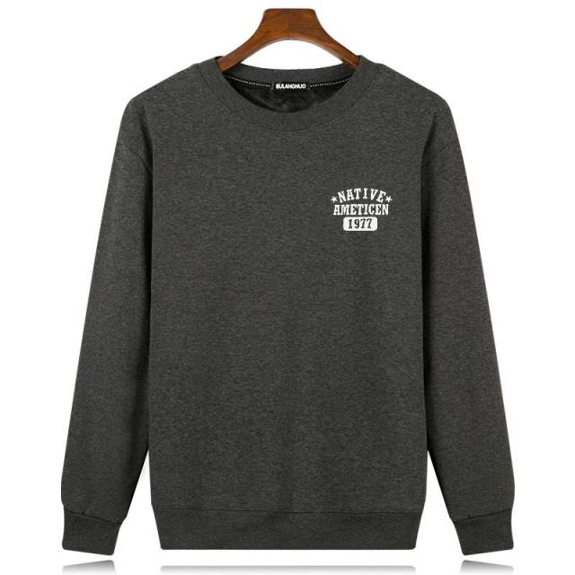 [Đặc biệt hàng ngày] cotton mùa đông cộng với phân bón XL ấm áp cộng với áo len dày nhung nam cha đáy dài áo hoodie loang màu