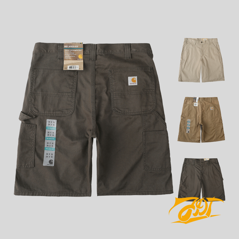 Carhartt Washed Twill Dungaree Short # 100245 Multi-Pocket Cargo Shorts Carhartt Washed Twill Dungaree Short # 100245 Multi-Pocket Cargo Shorts