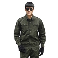 Толпа хлопковая армия зеленый A802