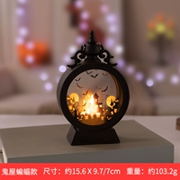 Хэллоуин будильник Фонарь-фонарь-хост-модель летучей мыши