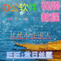 Office Office software three-piece set Word Excel PPT entry to proficient video tutorial