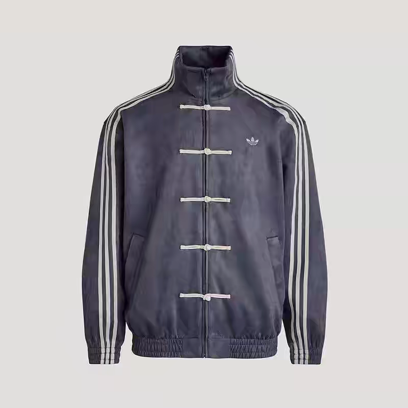 Спортивная куртка Adidas унисекс, китайский стиль, лёгкая повседневная посадка