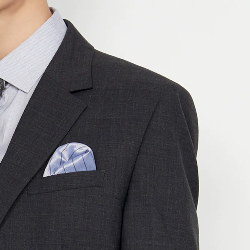 ZIOZIA мужской зимний тёплый пиджак из смеси шерсти, повседневный blazer ZKG04926F