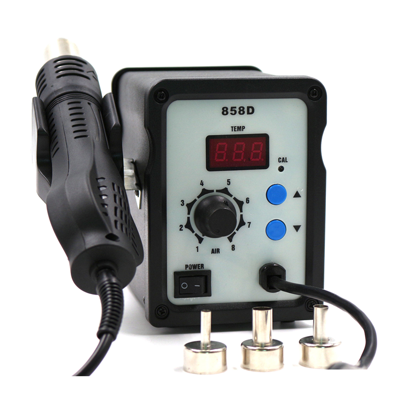 ANSAI 858D digital display ventilator type hot wind dismantling welding bench hot wind gun maintenance wind gun