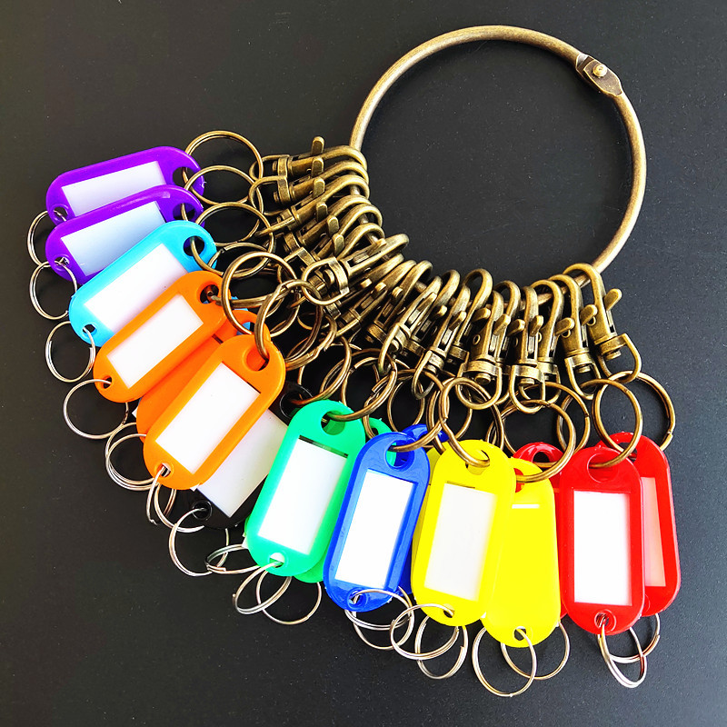 Landlord's House Key Tag, Hotel Label, Key Tag, Property Classification, Storage, Rental Housekeeper Key Ring