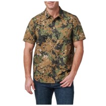 5 11 speed dry lining 71231 Wyatt camouflate printed short sleeve shirt