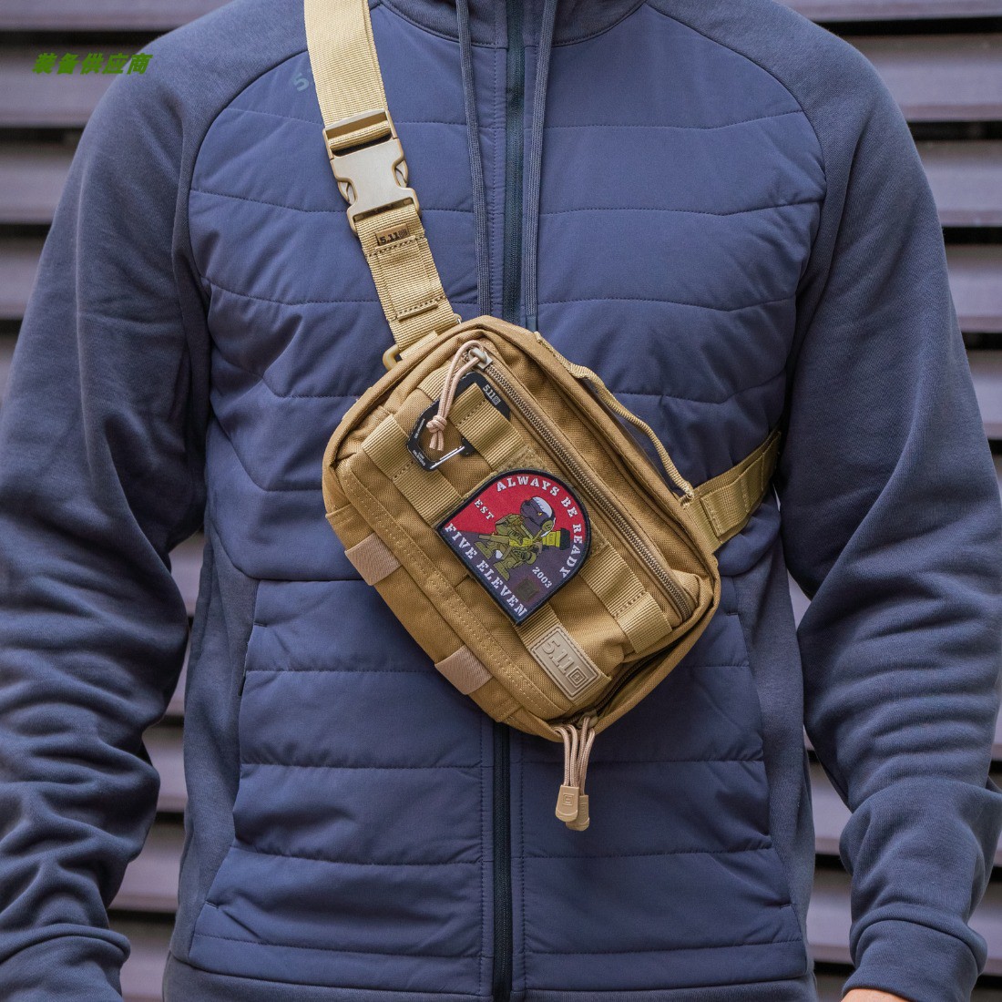 5.11单肩包56773：轻量化MOLLE系统的都市新宠