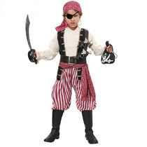 Halloween Childrens Day Party Party Party Stage Micro Film Performance Children Male Royal Pirate Boat Man Costume