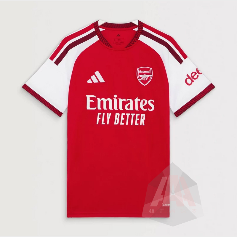 Arsenal 26/27 Home Fan Version Quick-Drying Football Sports Short-Sleeved Jersey Jz3168