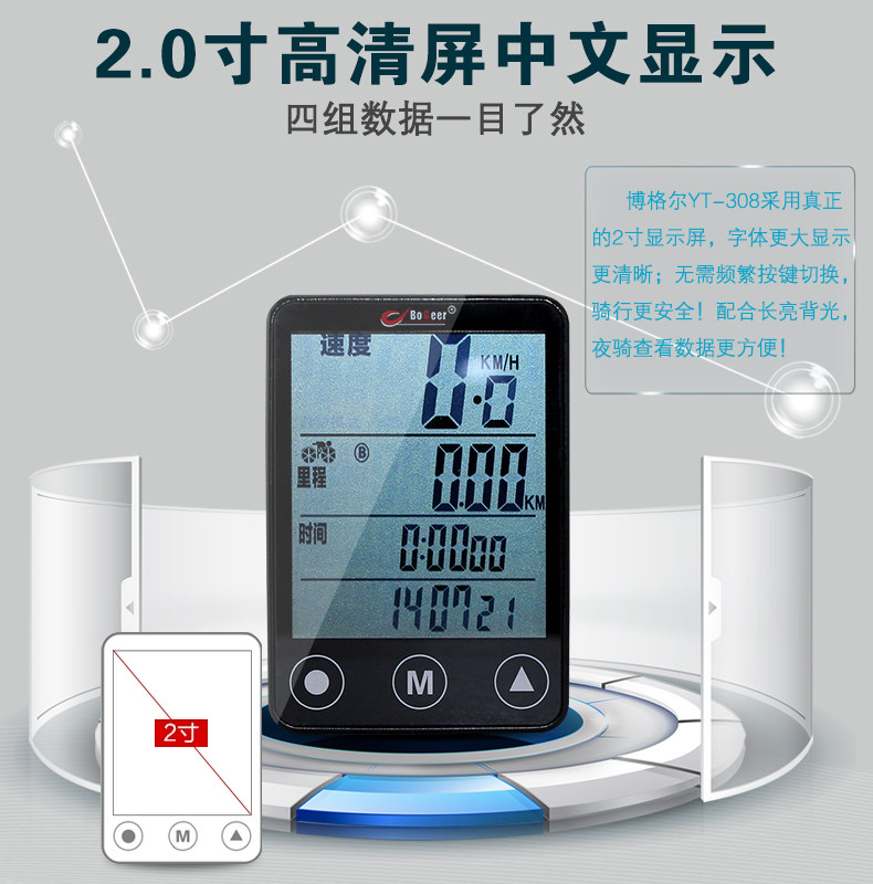 Compteur de vélo BOGEER - Ref 2418882 Image 25