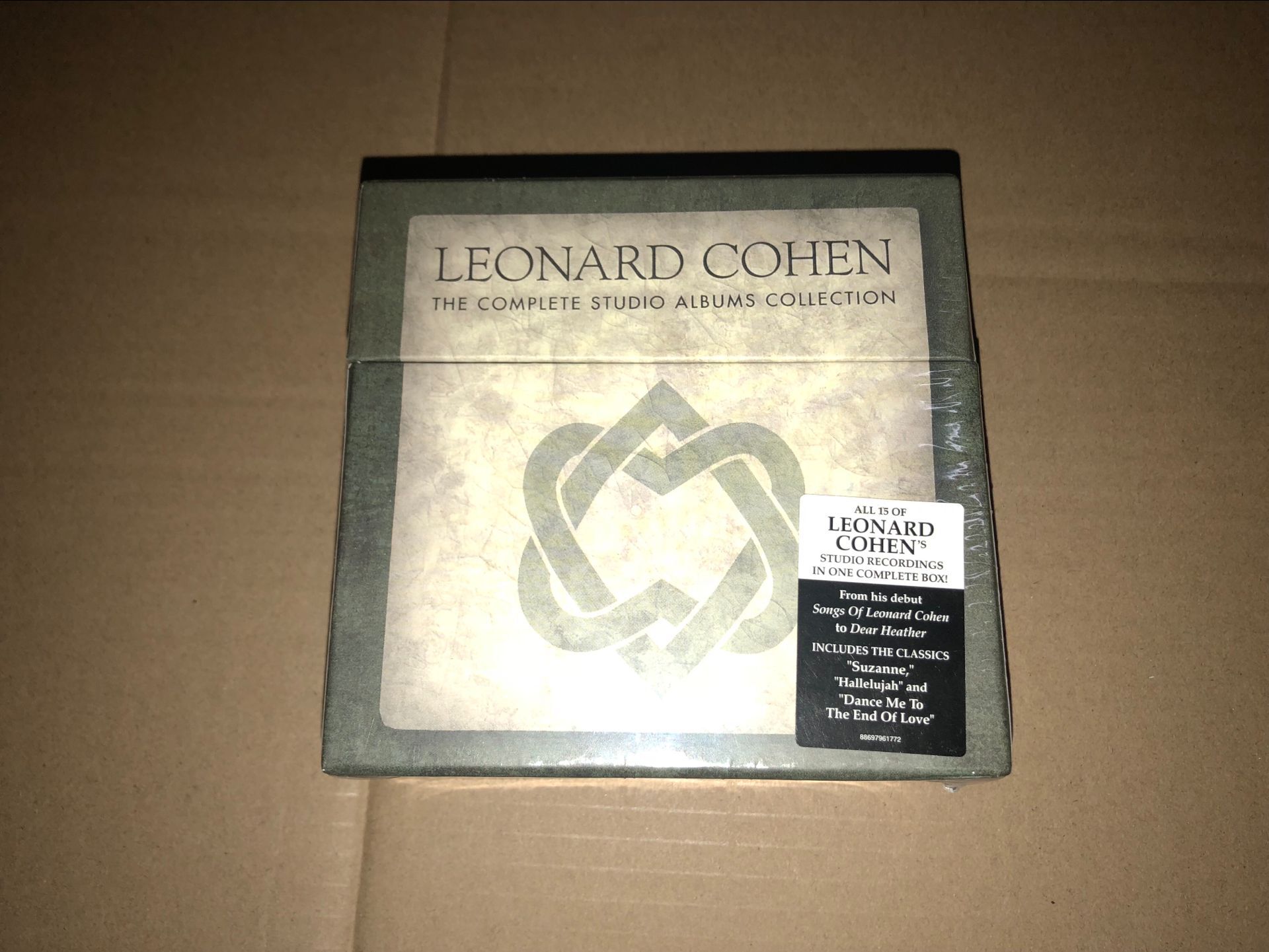 Ensemble folk singer Leonard Cohen Leonard Cohen 15 discs CD full-set onboard CD