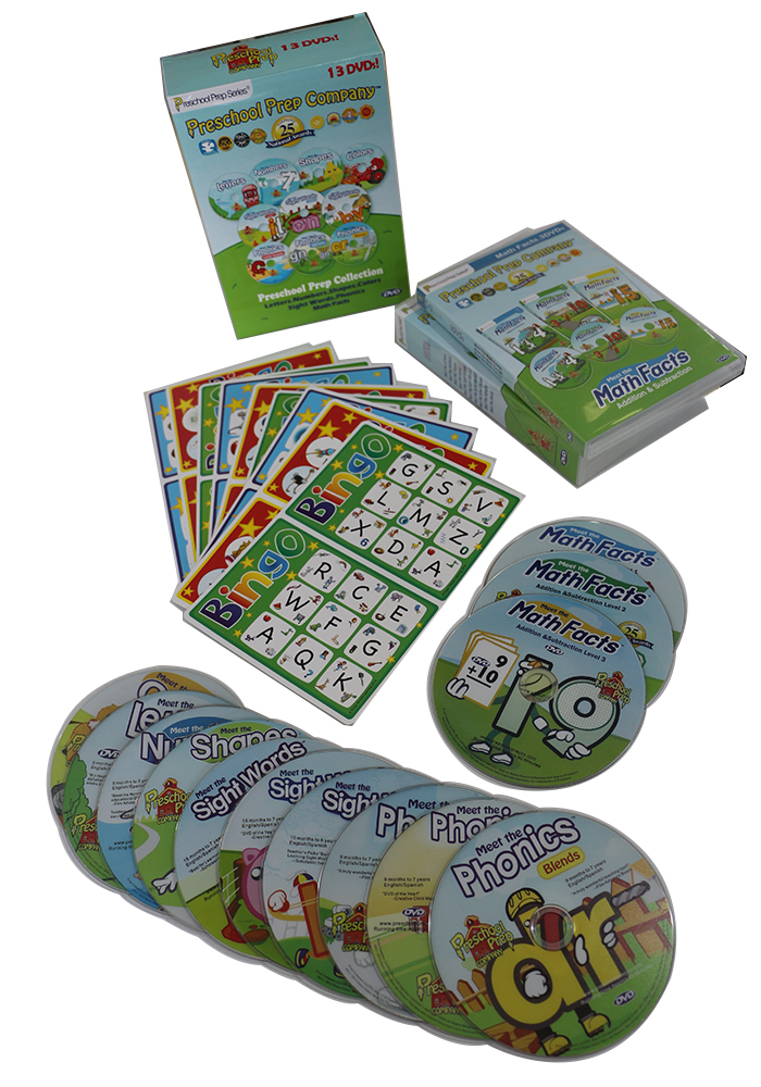 Preschool Prep Series Collection 13DVD 560 grams