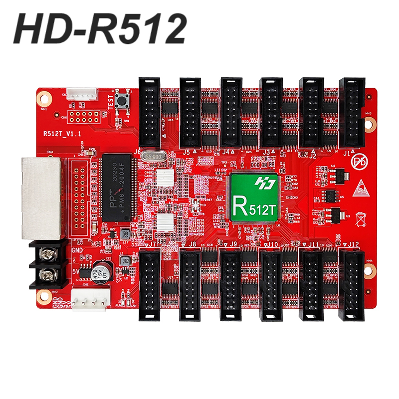 Grayscale HD-R512 TR516 R612 R320 receiving card full color LED display control card synchronous and asynchronous