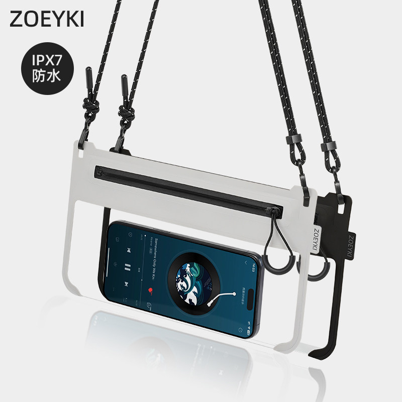 zoeyki Защита мобильного телефона, непромокаемая сумка, водонепроницаемая сумка для плавания, водонепроницаемая барсетка, поясная сумка, сумка через плечо, сенсорный экран