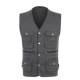 Mùa xuân và mùa hè trung niên áo vest nam cotton nam nhiều túi vest áo ba lỗ tanktop nam