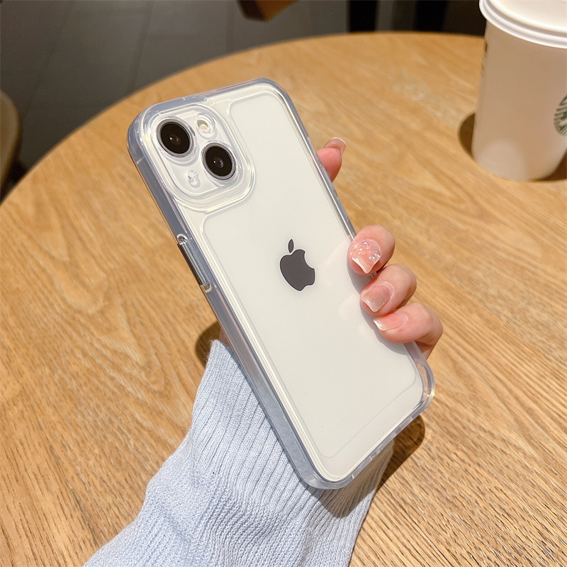 Minimalist transparent space shell 12promax applies Apple iphone11 13 mobile phone shell xr xsmax 8p-Taobao