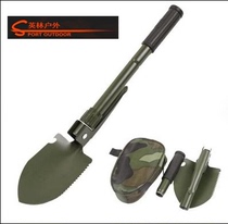 Outdoor multi-function shovel Sapper shovel folding shovel Army shovel Army shovel Army pickaxe small mini portable shovel