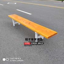 Light - faced solid wood bench 2 m 3 m practicing stool Kindergarten childrens bench balanced dance bench