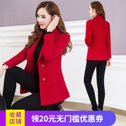 Mẹ phù hợp với áo khoác lông thú áo khoác phụ nữ Hàn Quốc phiên bản lỏng lẻo ngắn nhỏ nhỏ 2019 nó được phổ biến mùa đông