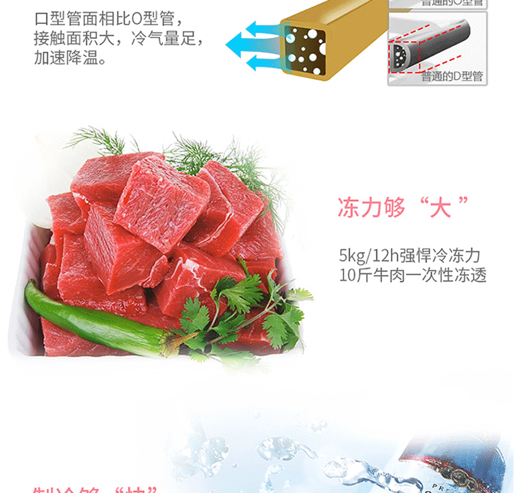 Tủ đông lạnh gia dụng XINGX / Star BD / BC-106E Tủ lạnh nhỏ nhỏ Tủ lạnh nhỏ tiết kiệm năng lượng Tủ nhiệt độ đơn - Tủ đông tủ bảo ôn đứng
