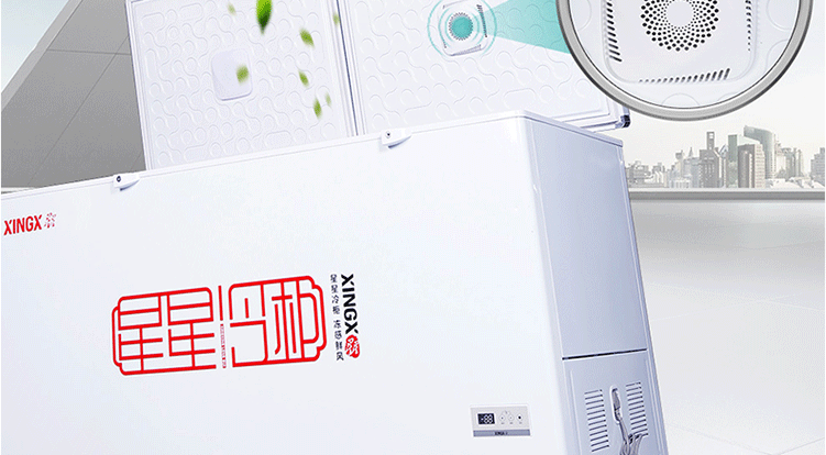 Tủ đông lớn XINGX / Star BD / BC-519E Tủ đông thương mại Tủ đông lớn Tủ lạnh lớn Tủ lạnh đơn nhiệt độ ngang - Tủ đông mua tủ đông
