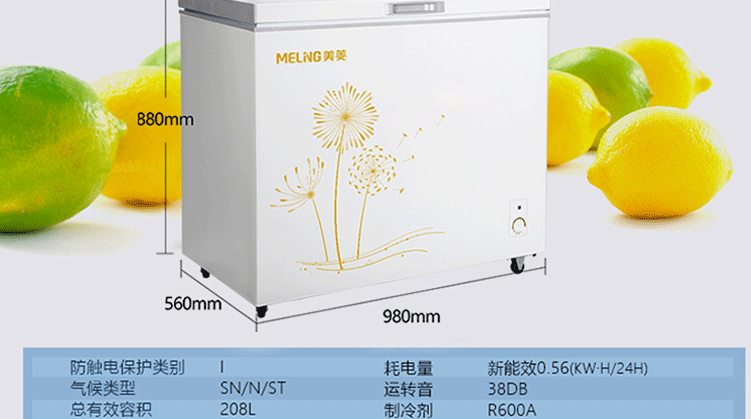 tủ đông sanaky 1 ngăn Tủ đông MeiLing / Meiling BC / BD-208DT 208 lít nhiệt độ duy nhất một phòng cấp đông tủ lạnh - Tủ đông tủ đông sanaky 2 ngăn