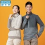 Decathlon mùa thu và mùa đông thể thao và giải trí của phụ nữ đi bộ dài tay áo sơ mi nữ áo len áo thun áo len sweater nữ