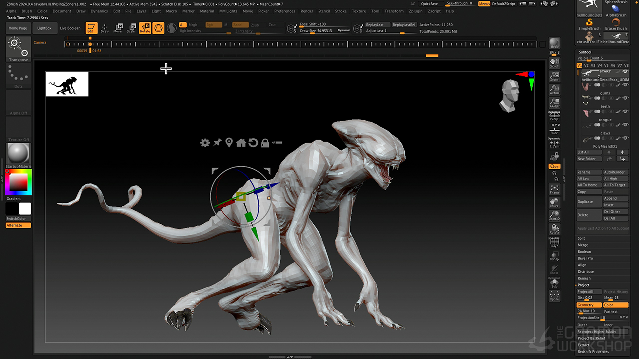 中英文字幕-ZBrush 2024三维模型雕刻建模新手入门基础教程+工程素材 The Gnomon Workshop – Introduction to ZBrush 2024 10008.jpg