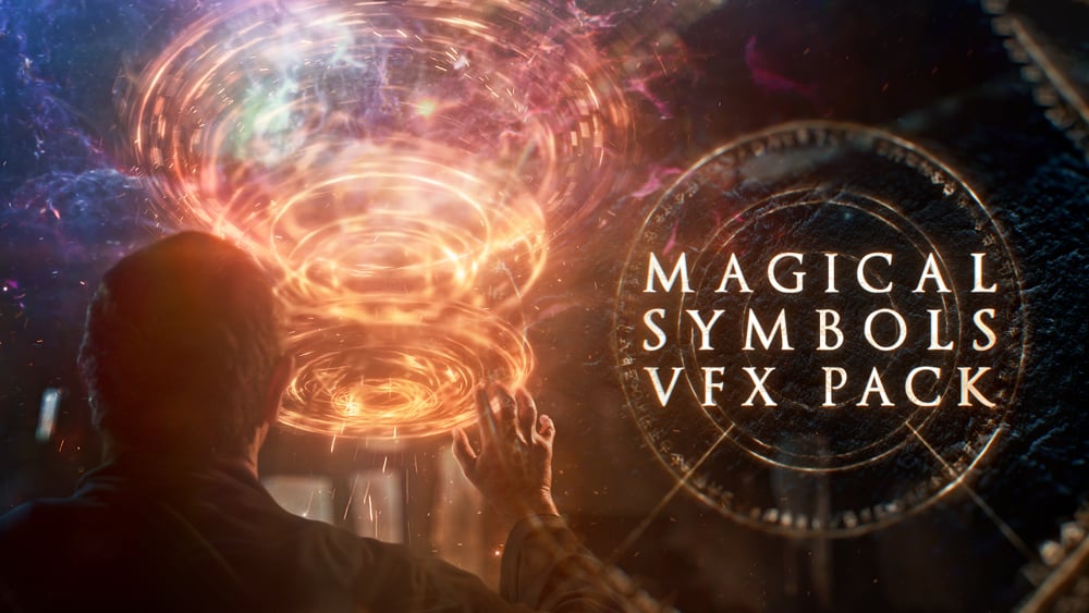 82个好莱坞上古魔法护盾印记战斗火花4K视频特效素材动画 MAGICAL SYMBOLS VFX PACK视频素材