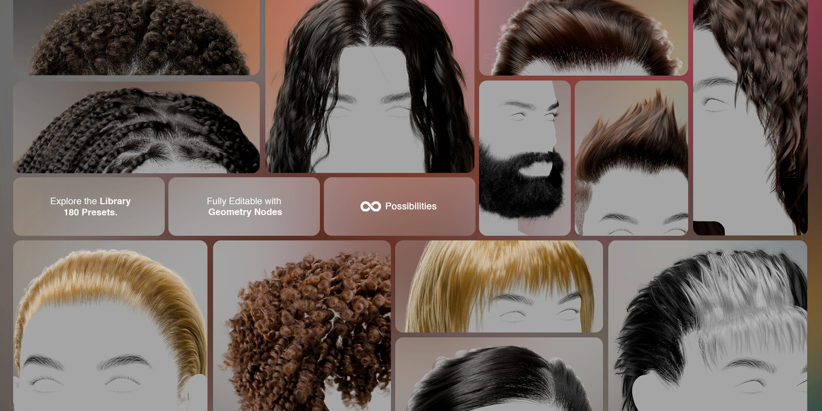 Blender角色发型头发资产插件 Globalhair V1.0.0 – For Any Character – Hair Library image_processing20251113-2-62g8d9.jpg