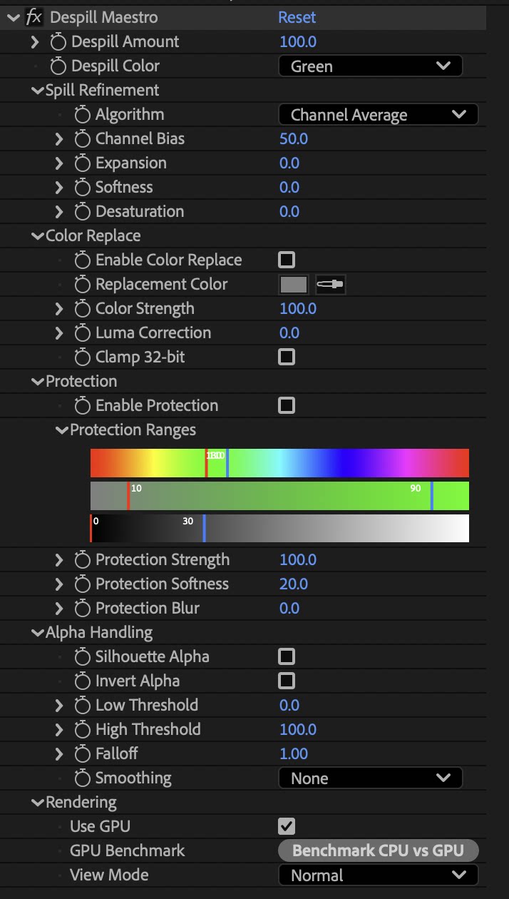 AE/PR抠像溢色抑制修复插件 Despill Maestro v1.0.1 Win + 中文字幕使用教程 AE/PR抠像溢色抑制修复插件 Despill Maestro v1.0.1 Win + 中文字幕使用教程