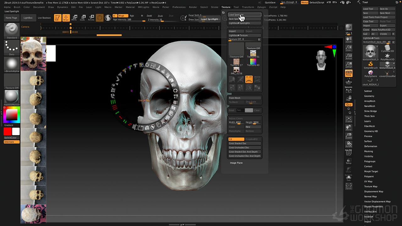 中英文字幕-ZBrush 2024三维模型雕刻建模新手入门基础教程+工程素材 The Gnomon Workshop – Introduction to ZBrush 2024 10015.jpg