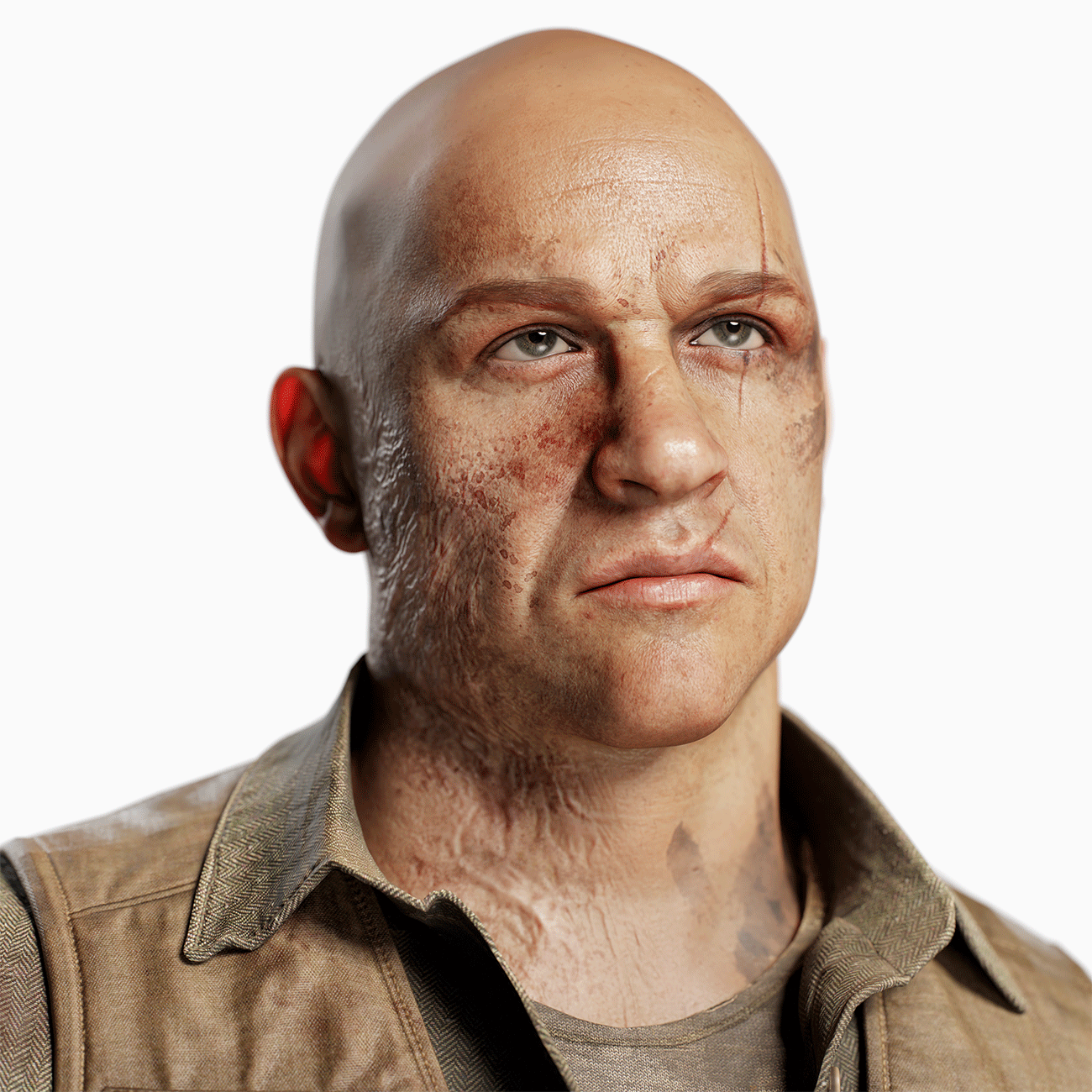 游戏反派人物角色3D模型 Bad Guy Game Character (Blender/OBJ/FBX等格式) Face_Mask_Onoff_S.gif