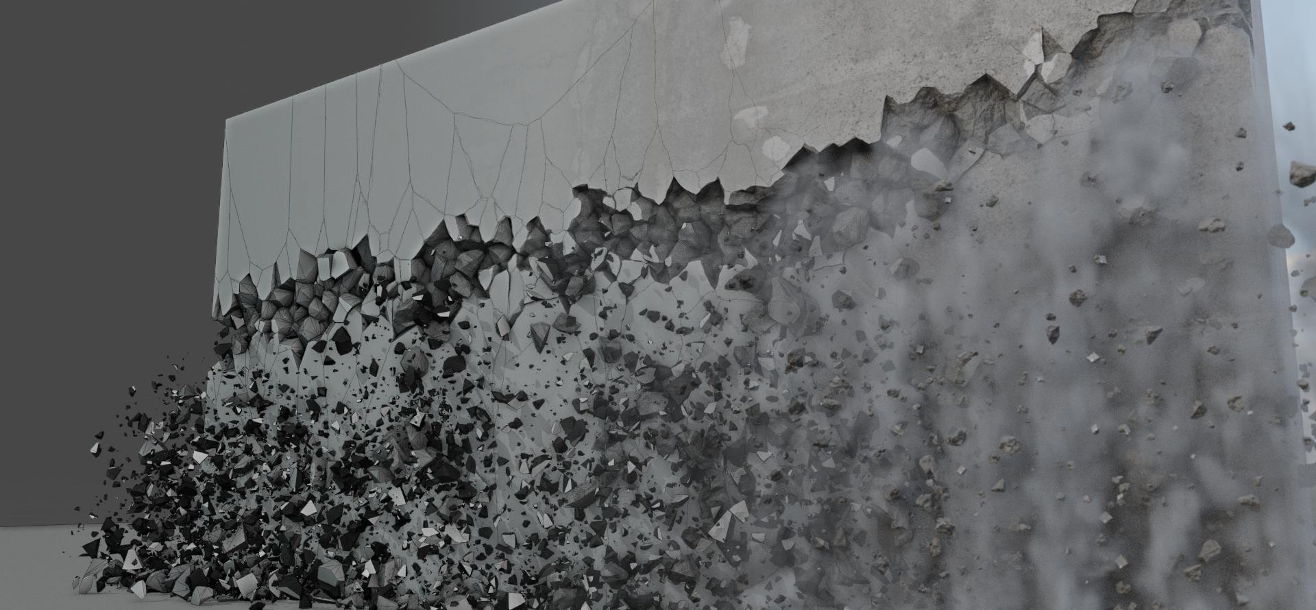 Blender插件|模拟物理动力学破碎爆炸烟雾特效 RBDLab v1.6.6 + 预设包 Fondo_Blendermarket.png