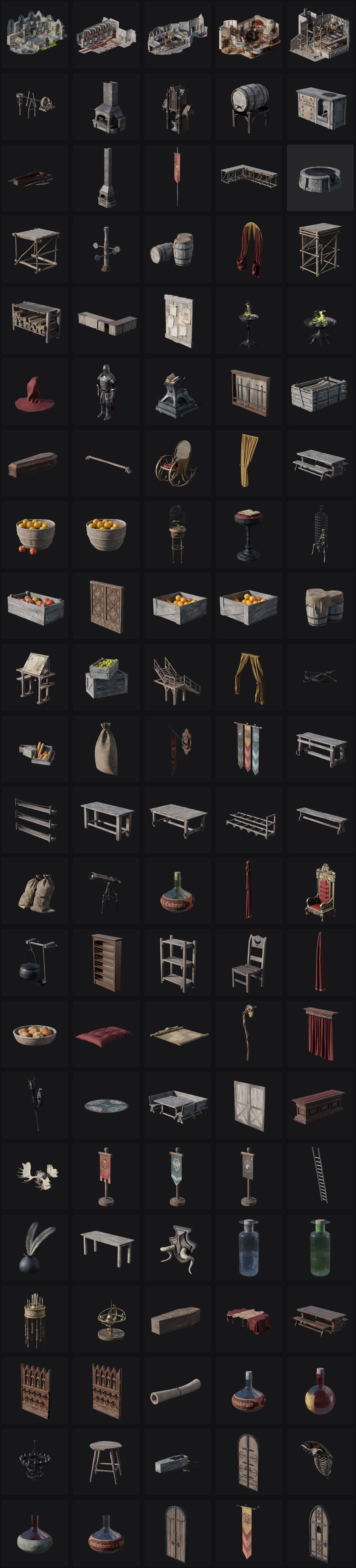 中世纪国王巫师奇幻室内场景3D模型包 Kitbash3D – Enchanted Interiors (C4D/FBX/OBJ/Blender/3DS MAX/Maya/Houdini/Unity/UE格式) QQ截图20251027190703_01.jpg