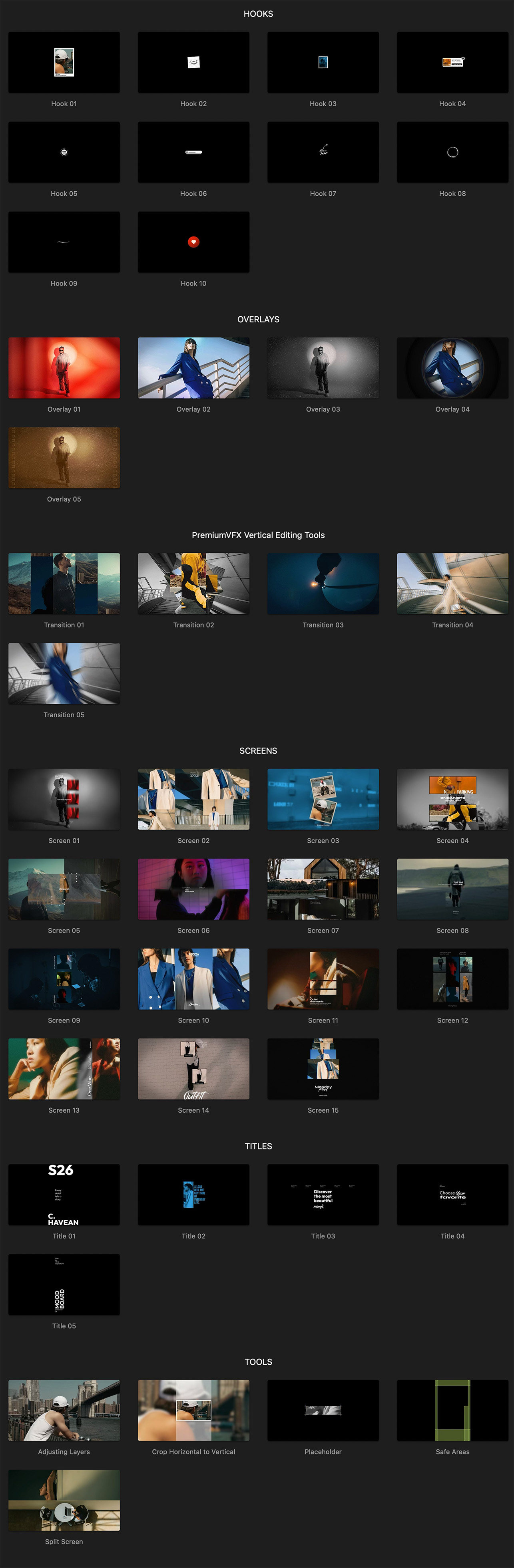 中文汉化-FCPX竖屏视频编辑工具包 Vertical Editing Tools 中文汉化-FCPX竖屏视频编辑工具包 Vertical Editing Tools