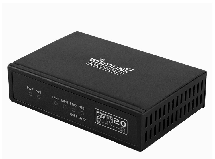 Wisiyilink cổng kép USB không dây máy chủ wifi máy chủ mạng sắc nét hơn quét đám mây - Phụ kiện máy in