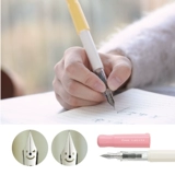 Японская пилотная Poly Pen FKA-1SR Smile Face Pen Kakuno Студент Практические подарочные чернила пера