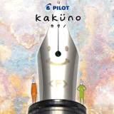Японская пилотная Poly Pen FKA-1SR Smile Face Pen Kakuno Студент Практические подарочные чернила пера